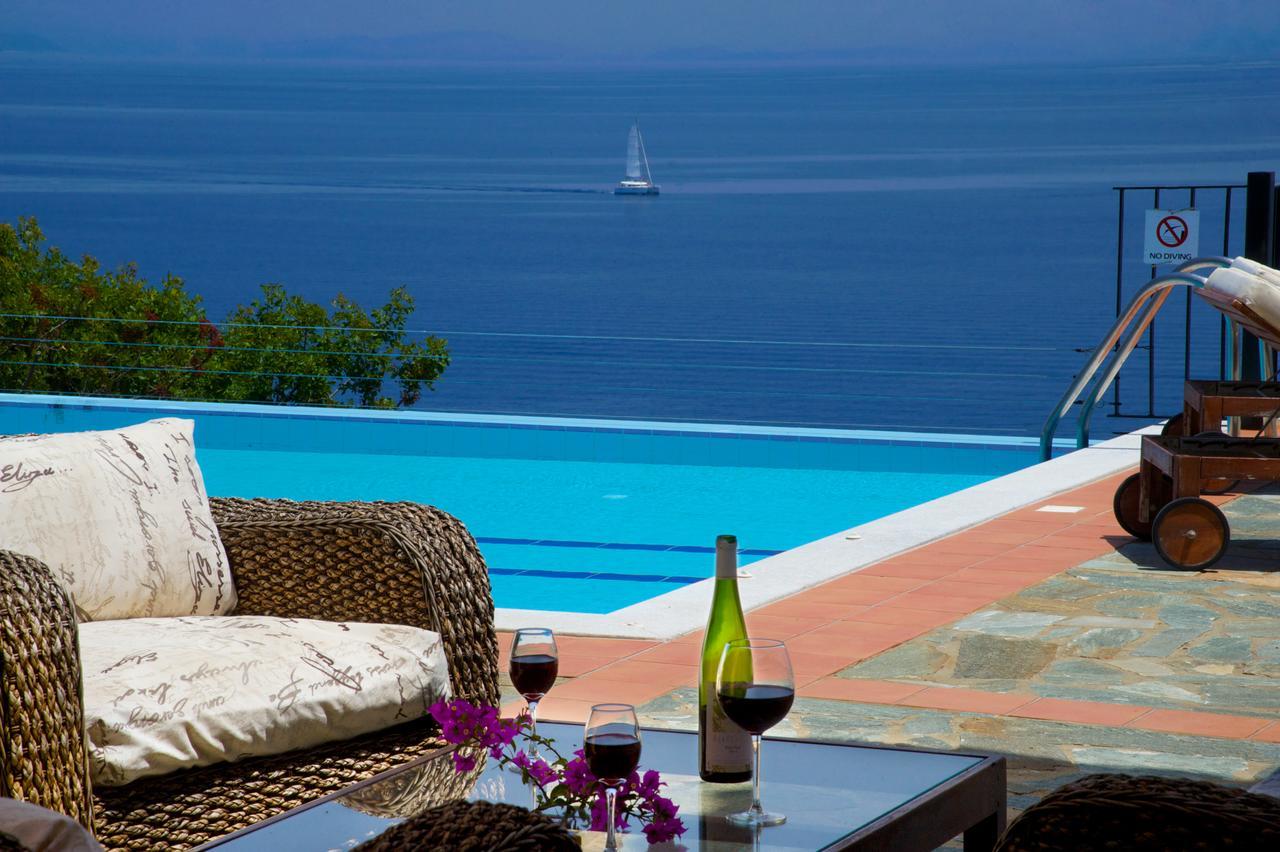 Villa Alkionis Skala  Bagian luar foto